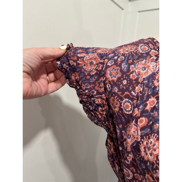 Bell by Alicia Bell Silk Blend Midi Dress Size L - Picture 4 of 7